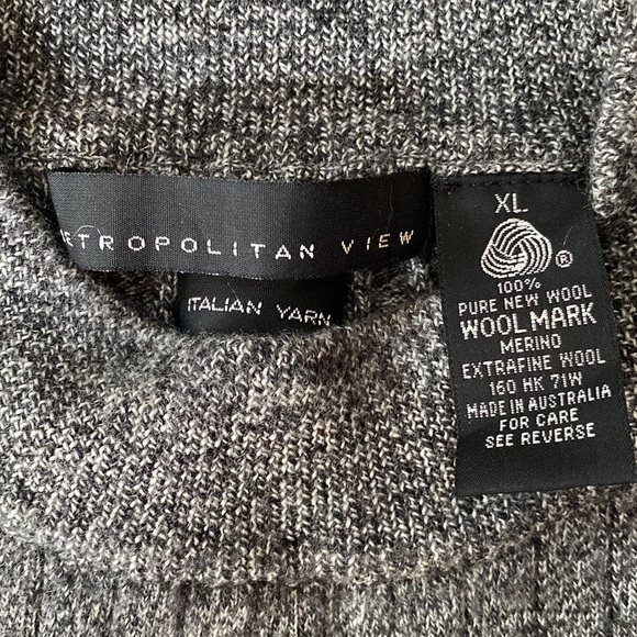Metropolitan View cardigan sweater size XL - Picture 4 of 9
